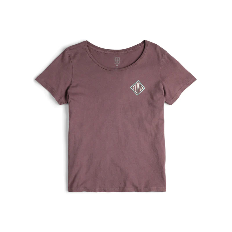 women's tops with cinched waistsWomen's Small Diamond Tee