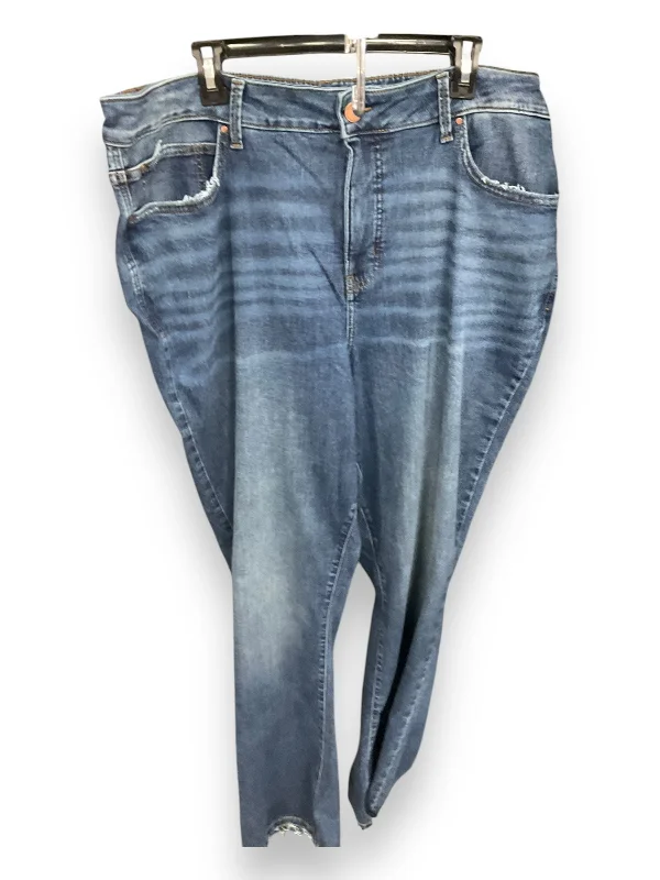 women's denim jeans for a night at the clubJeans Boot Cut By Maurices In Blue Denim, Size: 24