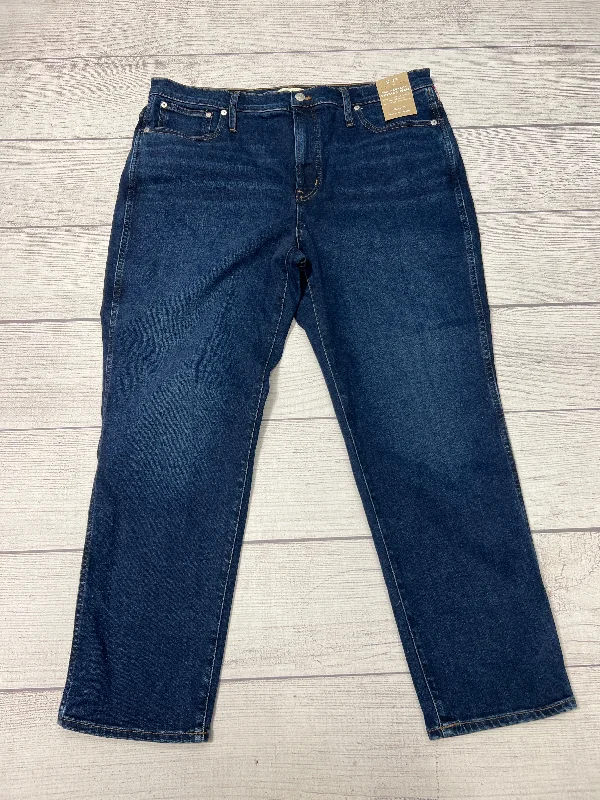 women's denim jeans for a chic appearanceNew! Jeans Designer By Madewell In Blue Denim, Size: 14