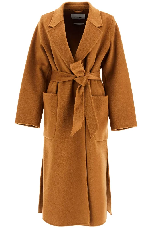 women's coats for those who love to experiment with fashionIvy Oak Women's Celia Wrap Coat Robe Style