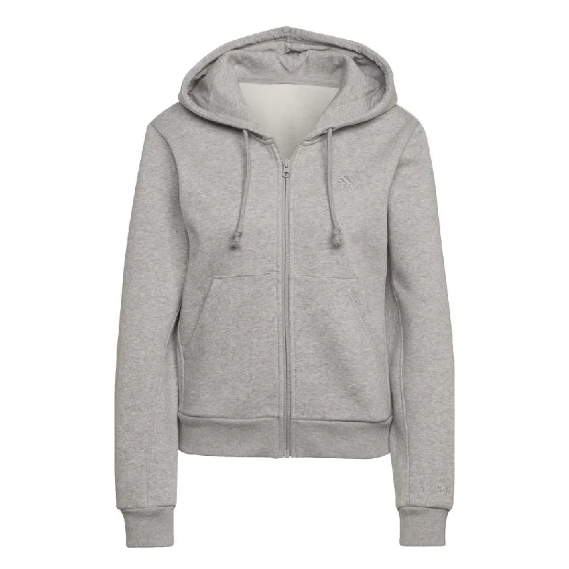 women's tops for layeringadidas - Women's All SZN Fleece Full-Zip Hoodie (HJ8010)