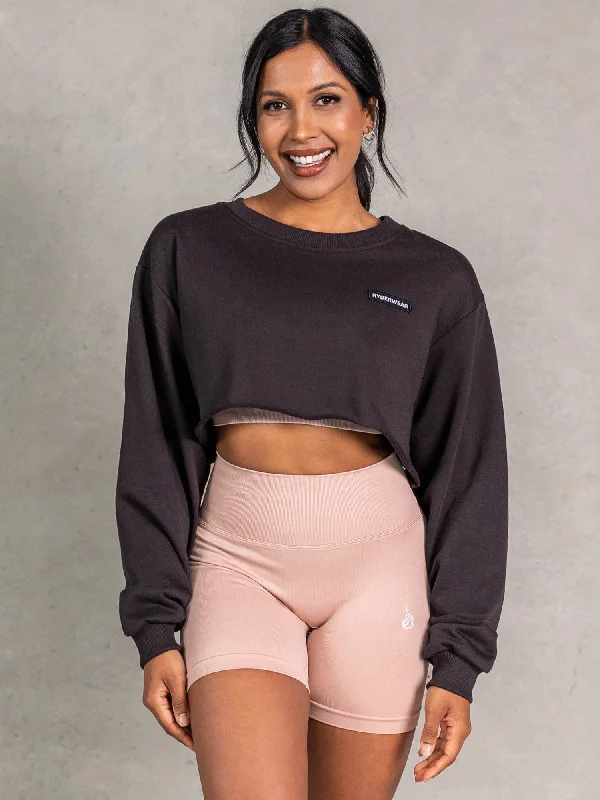 women's tops for those who want to invest in timeless piecesNRG Sweater - Faded Black