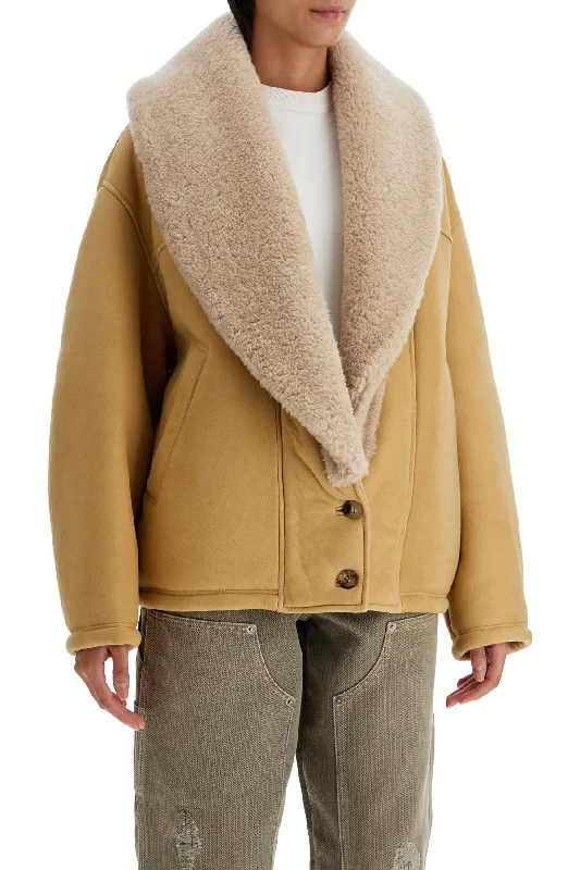 women's coats for black-tie affairsGolden Goose Shearling Margot Jacket