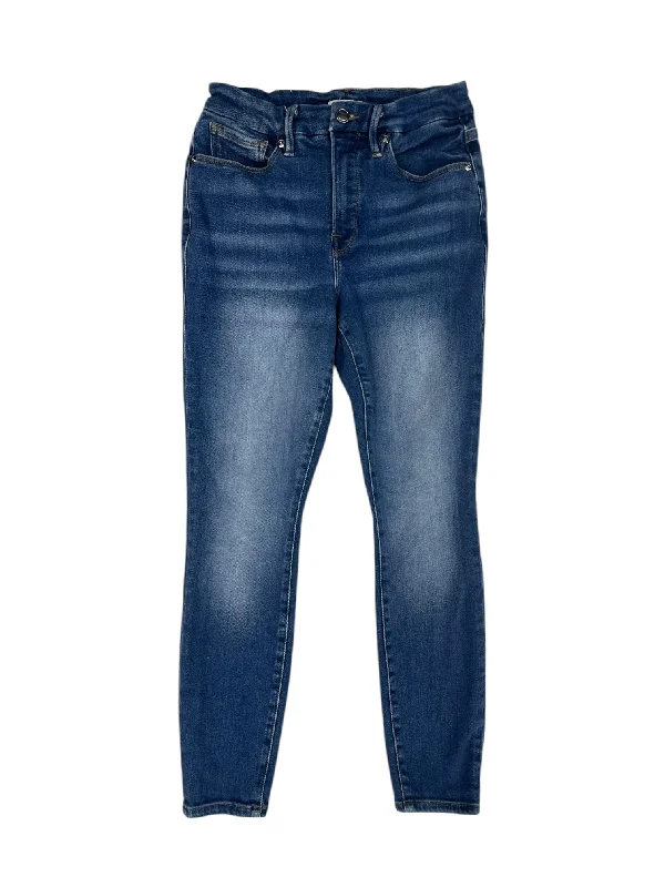 women's denim jeans for formal eventsJeans Skinny By Good American In Blue Denim, Size: 4