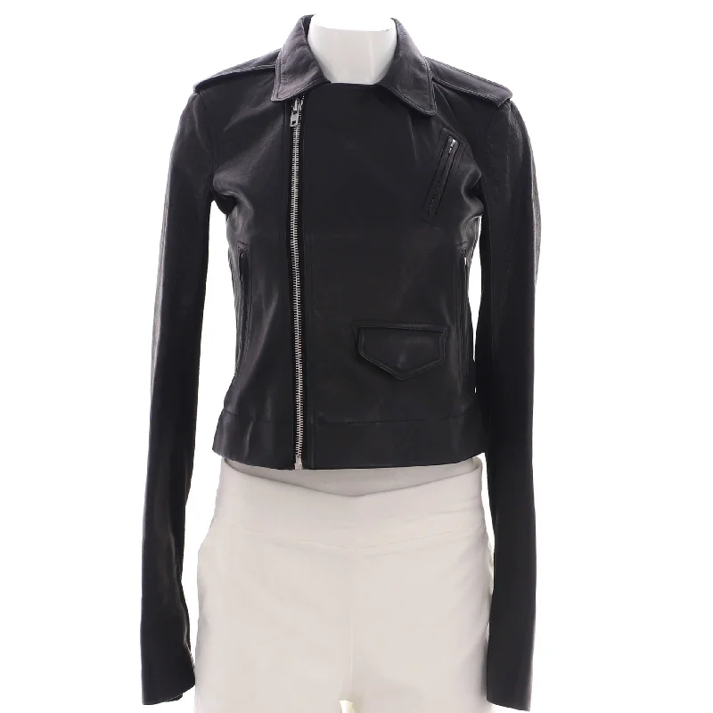 women's wool coatsWomen's Biker Jacket Leather