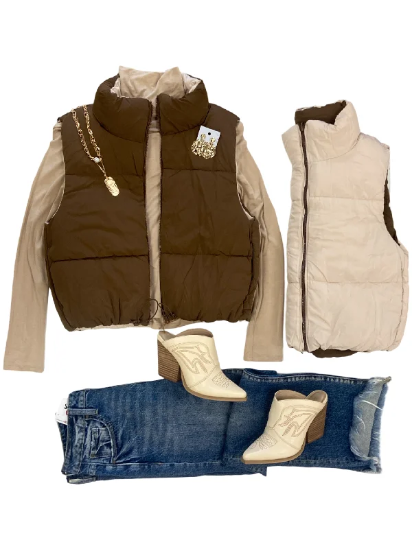 women's coats for skiingThe Reversible Vest