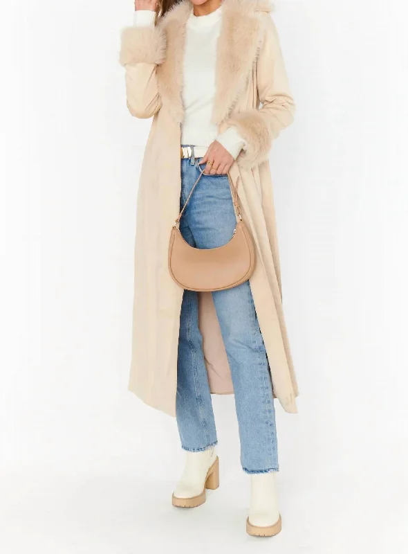 cozy women's coatsPenny Lane Coat In Beige