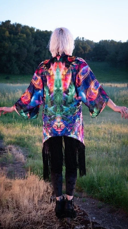 women's coats for those who seek both warmth and flairJohnathan Singer Velvet Kimono - Gangelic