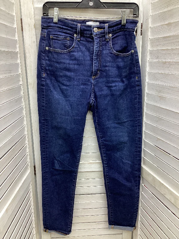 women's denim jeans for a casual FridayJeans Skinny By Loft In Blue Denim, Size: 6