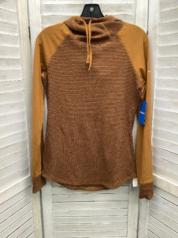 women's tops for those who value both quality and affordabilityTop Long Sleeve By Columbia In Brown, Size: M