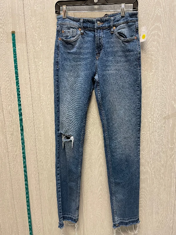 women's denim jeans for a day at the beachJeans Straight By We The Free In Blue Denim, Size: 2