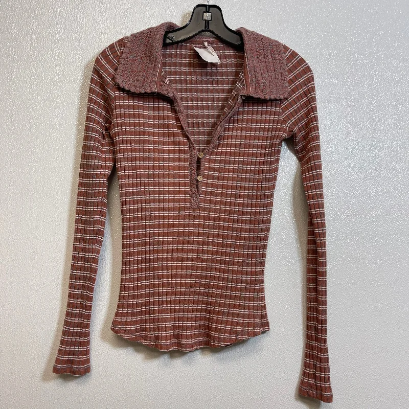 women's tops for those who refuse to compromise on styleTop Long Sleeve By Free People In Multi-colored, Size: Xs