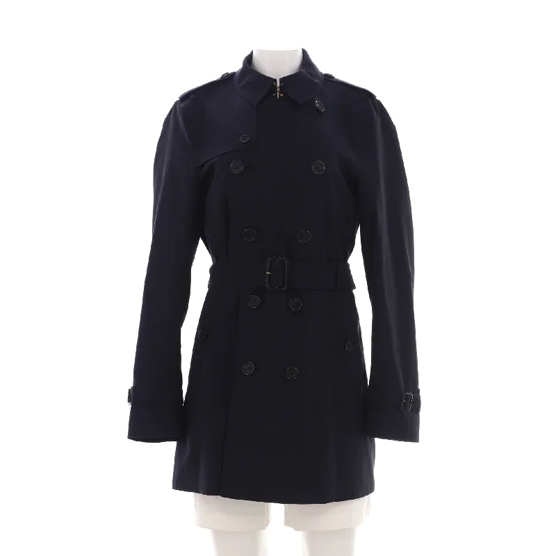 women's coats with pocketsWomen's Sandringham Belted Mid-Length Trench Coat Cotton