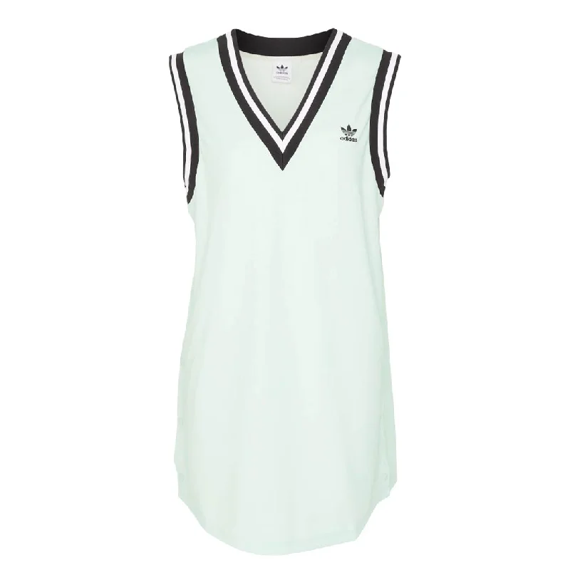 women's tops with sheer overlaysadidas - Women's Neutral Court Adibreak Dress (IS5263)