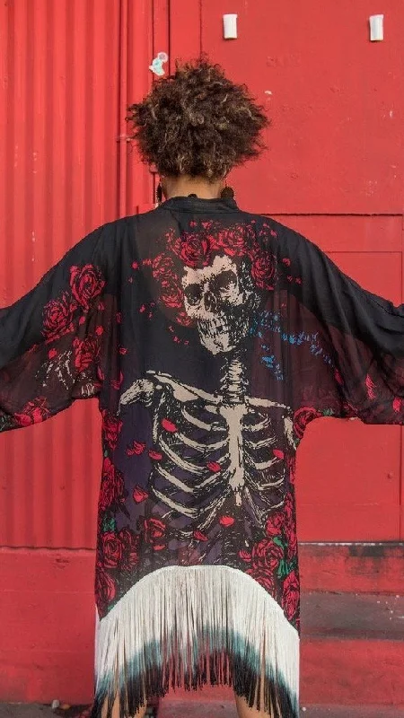 women's coats for special occasions and everyday eleganceGrateful Dead Kimono - Bertha