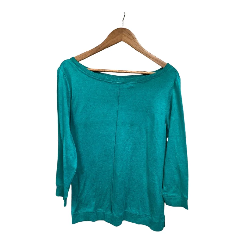 women's tops for those who want to create outfits that reflect their personal style and sense of fashionTop Long Sleeve By Clothes Mentor In Blue, Size: Lp