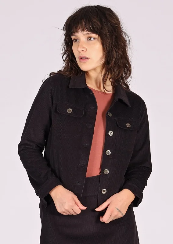 women's coats for boho-chic stylesCorduroy Jacket Outer Space