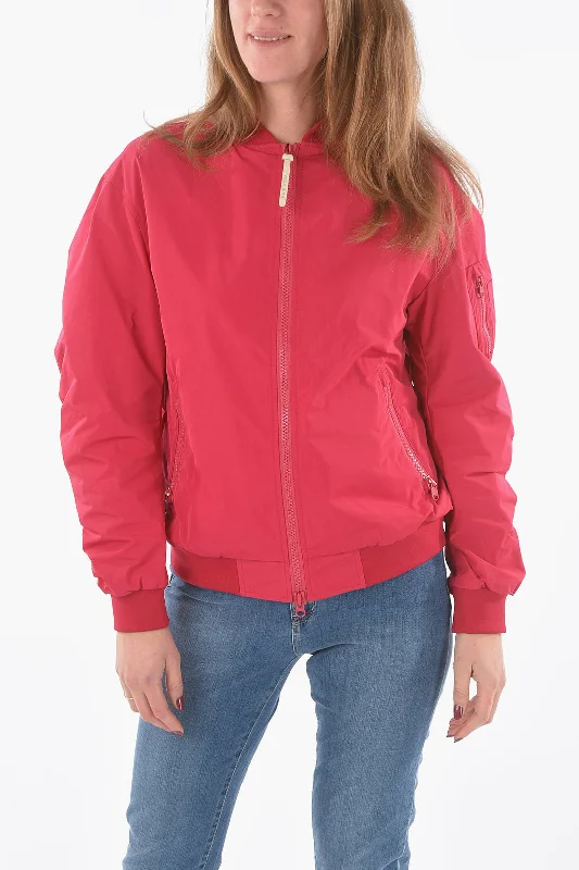 women's coats for breastfeeding mothersWoolrich Solid Color BEAVER Bomber