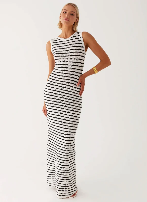 women's petite dressesHappy Desire Maxi Dress - Multi Stripe