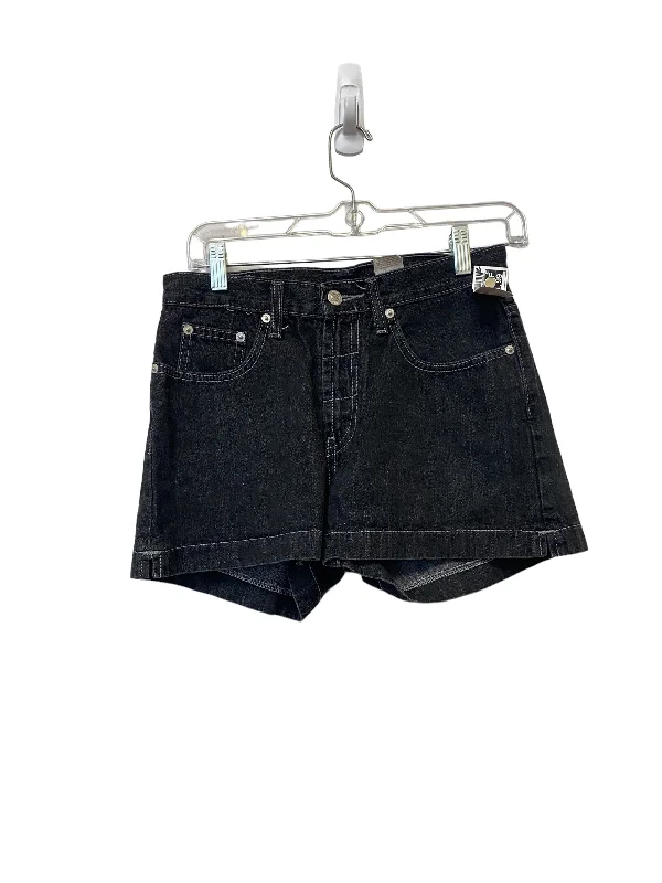 women's adventure shortsBlack Denim Shorts Jordache, Size 6