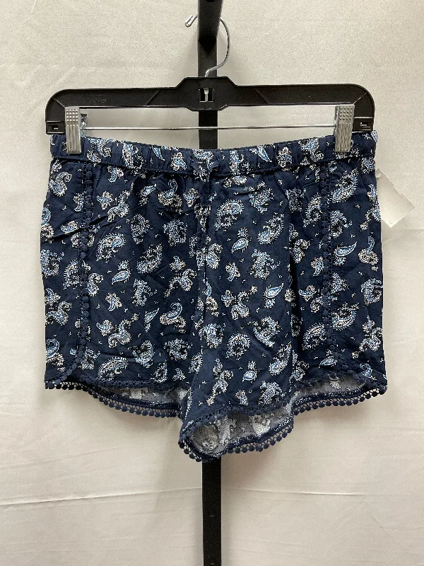 women's hot shortsBlue & White Shorts Clothes Mentor, Size M