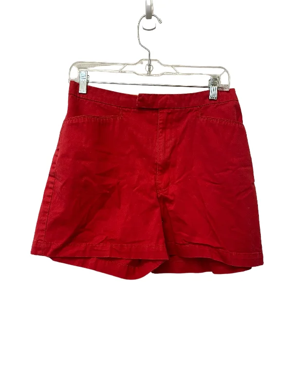 women's spandex shortsRed Shorts Gloria Vanderbilt, Size 10