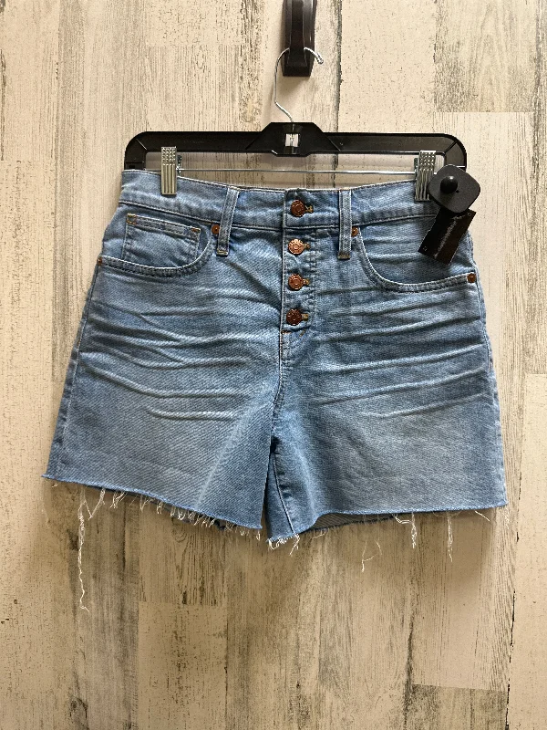 women's chino shortsBlue Denim Shorts Madewell, Size 2