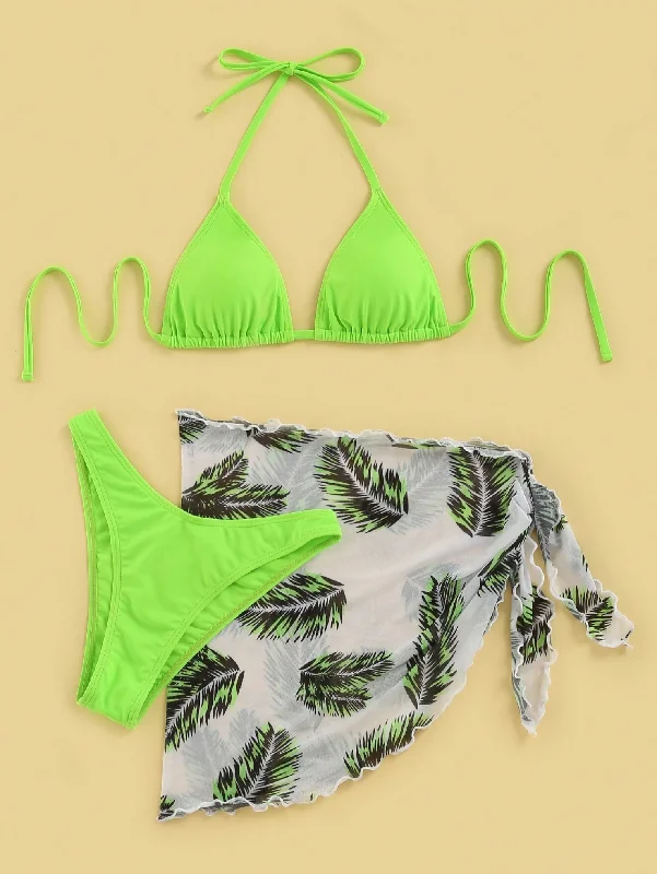 Geometric Print Female Swimwear3 Pack Island Essentials