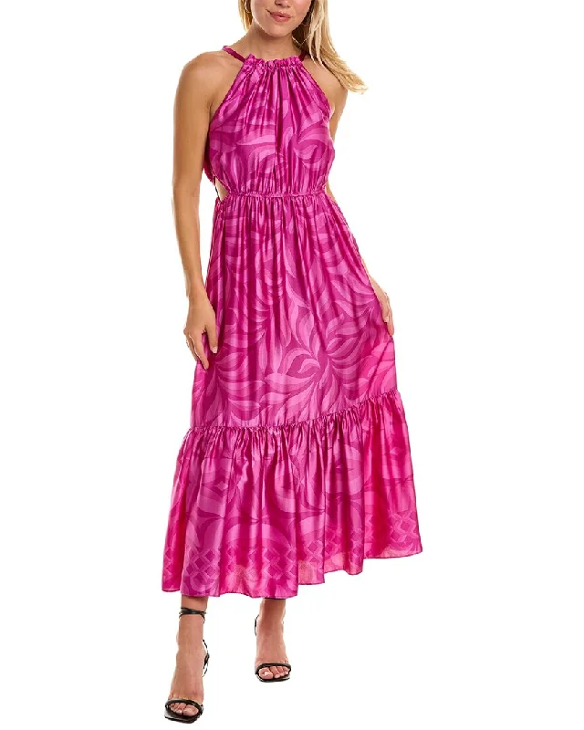 Satin DressTaylor Cutout Maxi Dress