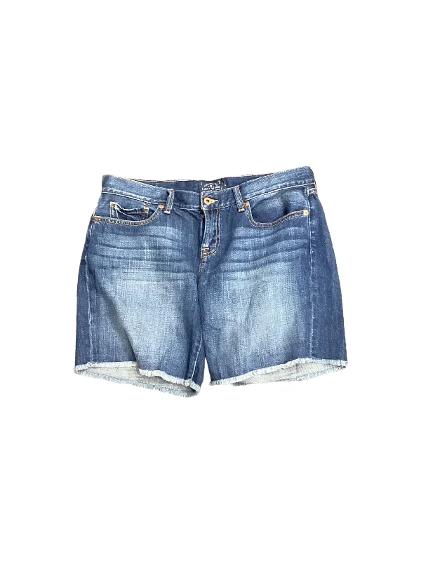 women's ripped shortsBlue Denim Shorts Lucky Brand, Size 8