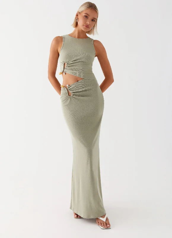 women's bridesmaid dressesLennox Maxi Dress - Sage