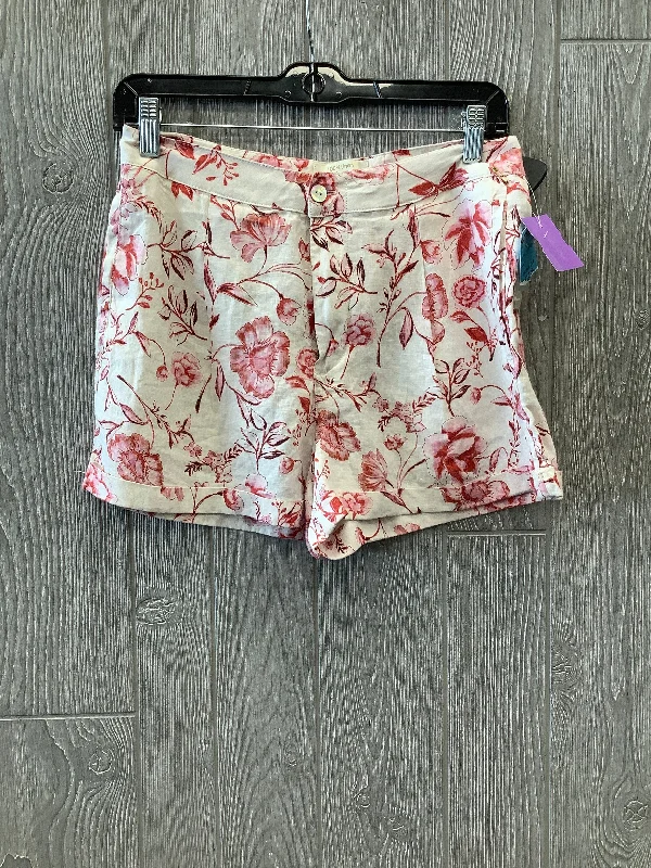 women's zippered shortsFloral Print Shorts Cynthia Rowley, Size 4