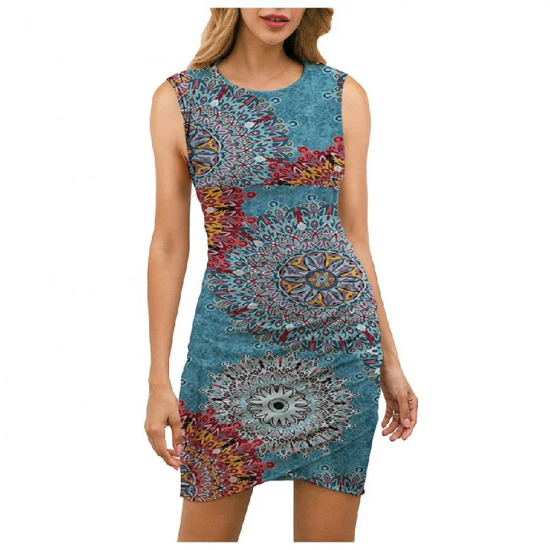 women's high-end dressesWarhol Printed Mini Shift Dress