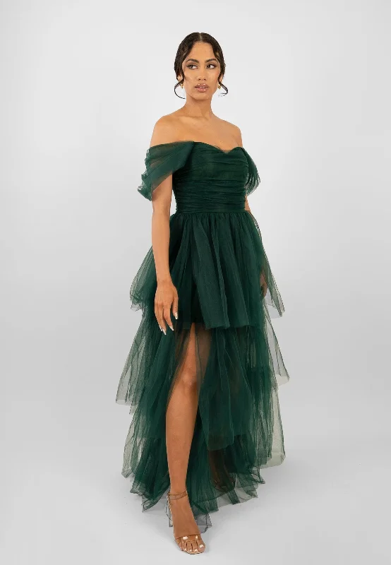 women's prom dressesSydney Maxi Dress in Forest Green