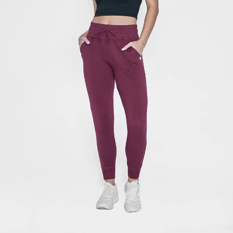 women's winter pantsWeekend Joggers - Mulberry