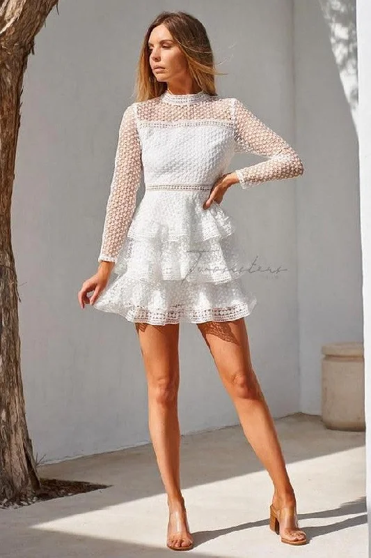 Mermaid DressCassidy Dress - White