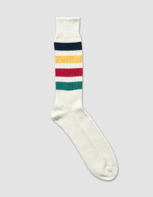 MULTI STRIPE COTTON SOCKS