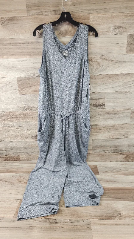 women's jumpsuits with off-the-shoulder sleevesGrey Jumpsuit 32 Degrees, Size L