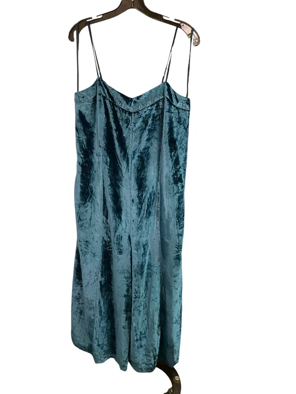 women's jumpsuits for petite womenJumpsuit By Anthropologie In Blue, Size: M