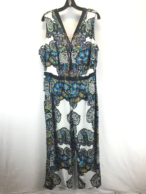 women's jumpsuits with buttonsJumpsuit By Ashley Stewart  Size: 2x