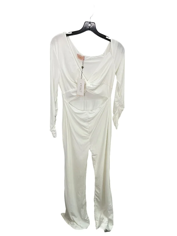 women's jumpsuits for casual gatheringsJumpsuit By Cmc In White, Size: L