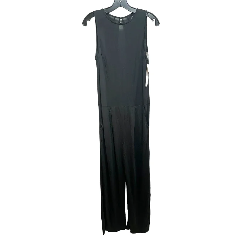 women's jumpsuits with flutter sleevesJumpsuit By Dkny In Black, Size: S