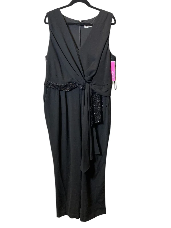 women's jumpsuits for cozy daysJumpsuit By Eliza J In Black, Size: Xlp