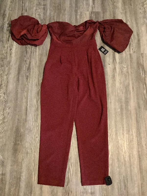 women's jumpsuits for runningJumpsuit By Express In Red, Size: 6