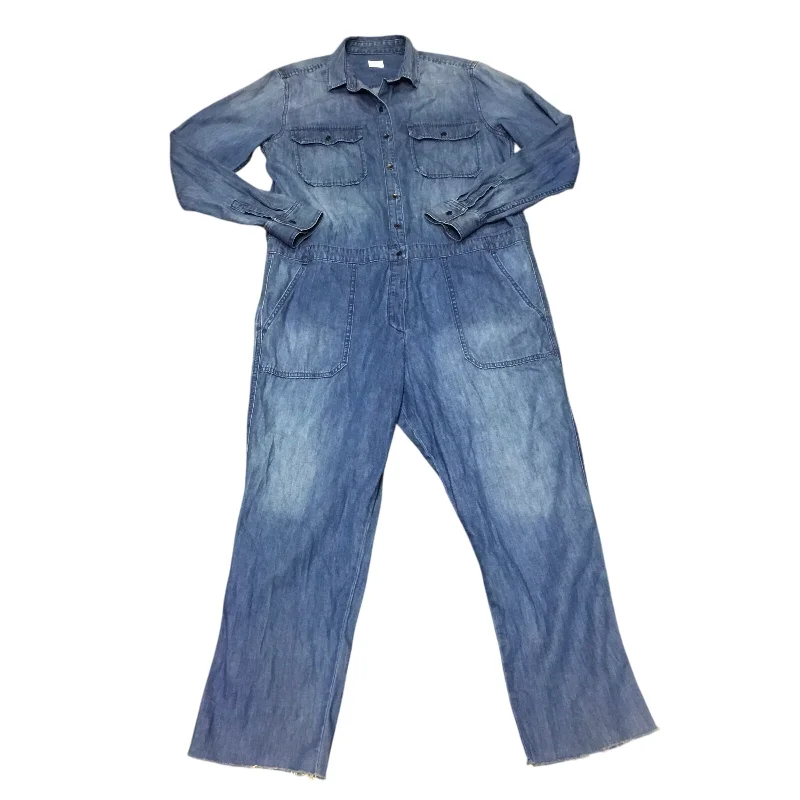 women's jumpsuits for everyday wearJumpsuit By Gap In Blue Denim, Size: L