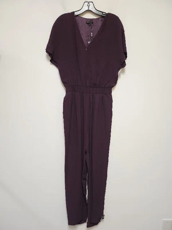 women's jumpsuits for winterJumpsuit By Massimo Dutti In Purple, Size: S