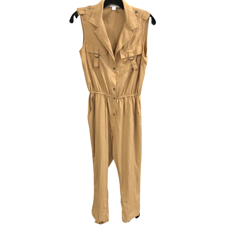 women's jumpsuits for all-day comfortJumpsuit By THREAD STORY In Tan, Size: S