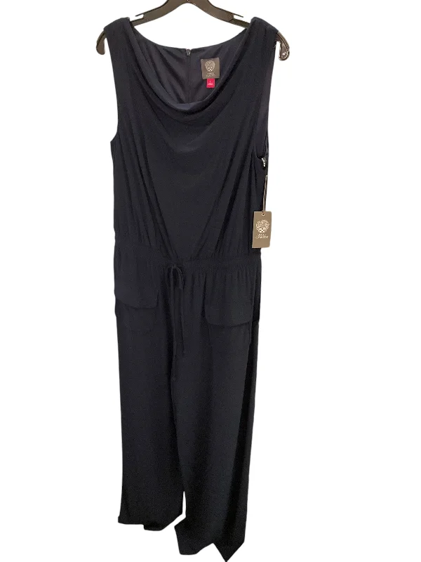 women's jumpsuits for fair-trade practicesJumpsuit By Vince Camuto In Navy, Size: L