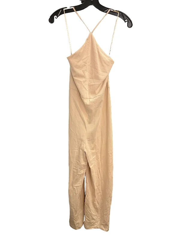 women's jumpsuits for formal eventsJumpsuit By Zara In Tan, Size: M