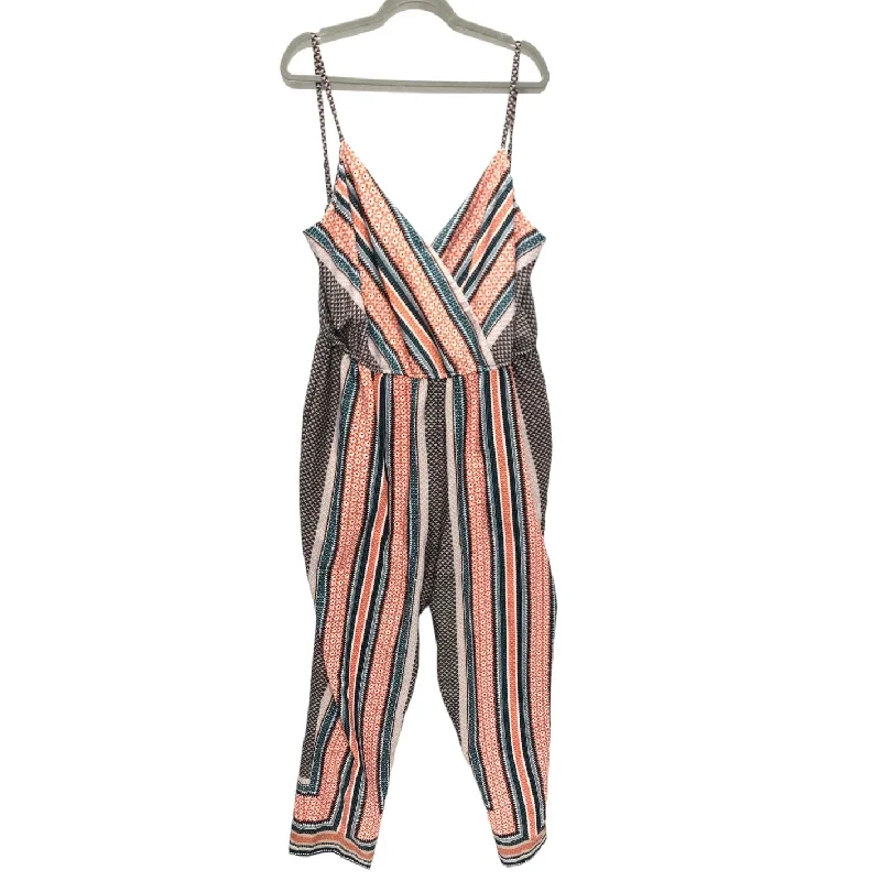 women's jumpsuits for formal eventsMulti-colored Jumpsuit Forever 21, Size 3x